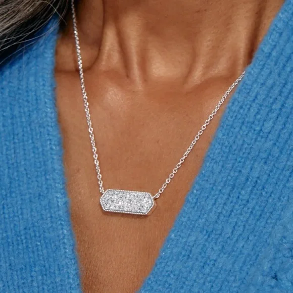 NWT Alex and Ani Druzy Pendant Necklace - Picture 9 of 9